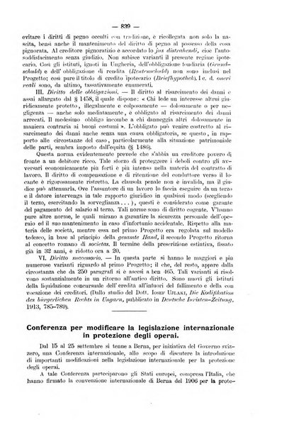 Rivista del diritto commerciale e del diritto generale delle obbligazioni