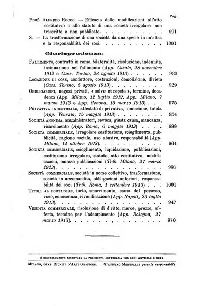 Rivista del diritto commerciale e del diritto generale delle obbligazioni