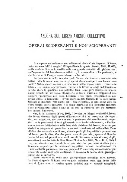 Rivista del diritto commerciale e del diritto generale delle obbligazioni