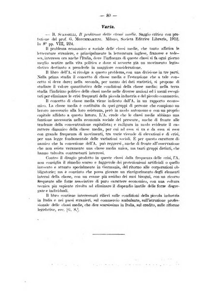 Rivista del diritto commerciale e del diritto generale delle obbligazioni