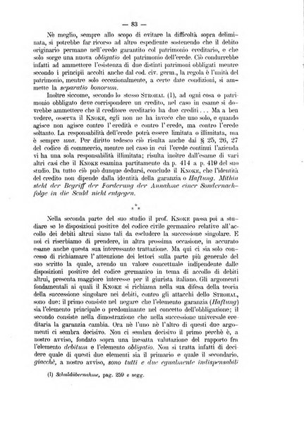 Rivista del diritto commerciale e del diritto generale delle obbligazioni