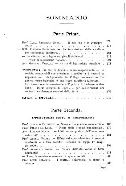 Rivista del diritto commerciale e del diritto generale delle obbligazioni