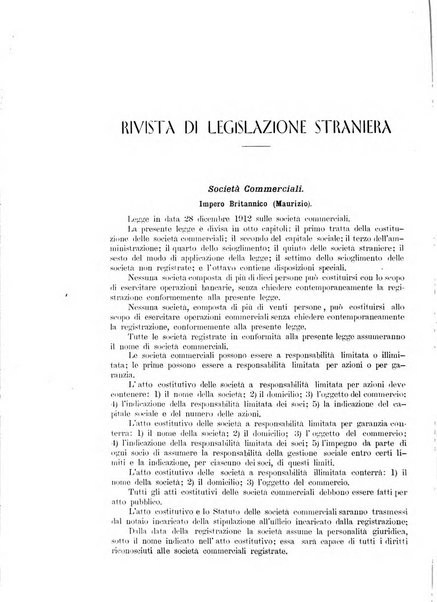 Rivista del diritto commerciale e del diritto generale delle obbligazioni