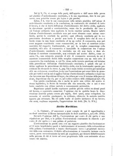 Rivista del diritto commerciale e del diritto generale delle obbligazioni