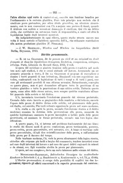 Rivista del diritto commerciale e del diritto generale delle obbligazioni