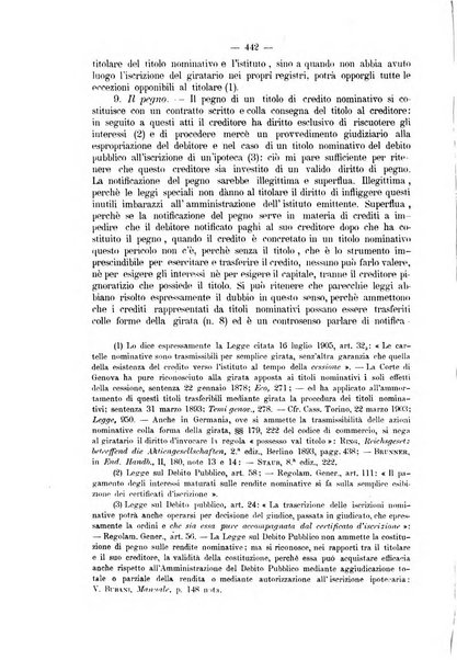 Rivista del diritto commerciale e del diritto generale delle obbligazioni