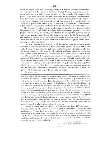 Rivista del diritto commerciale e del diritto generale delle obbligazioni