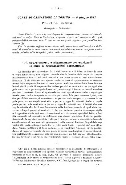 Rivista del diritto commerciale e del diritto generale delle obbligazioni