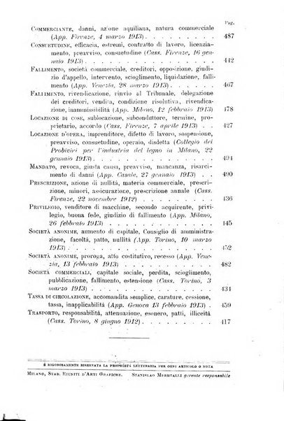 Rivista del diritto commerciale e del diritto generale delle obbligazioni