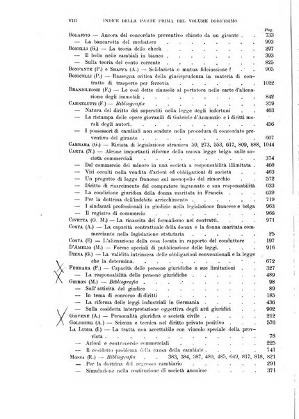 Rivista del diritto commerciale e del diritto generale delle obbligazioni