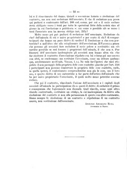 Rivista del diritto commerciale e del diritto generale delle obbligazioni