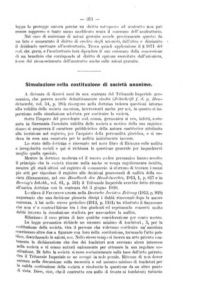 Rivista del diritto commerciale e del diritto generale delle obbligazioni