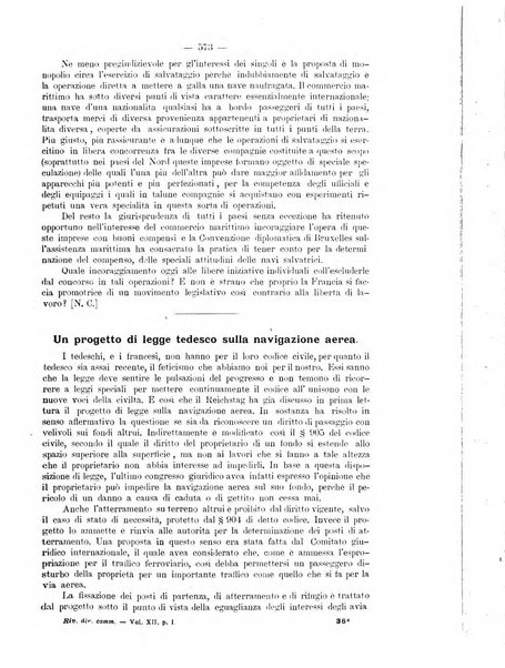 Rivista del diritto commerciale e del diritto generale delle obbligazioni