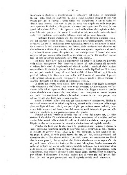 Rivista del diritto commerciale e del diritto generale delle obbligazioni