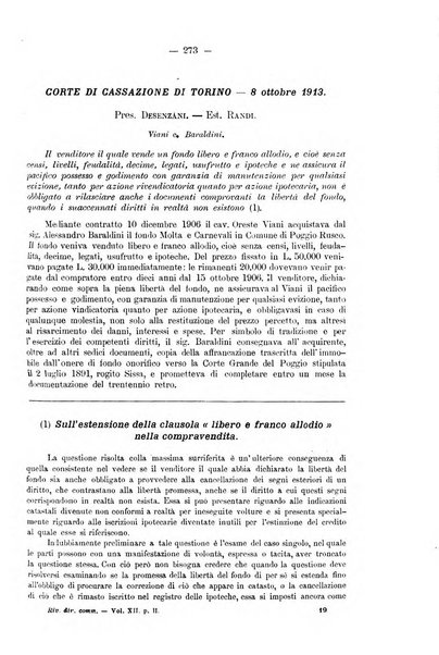 Rivista del diritto commerciale e del diritto generale delle obbligazioni