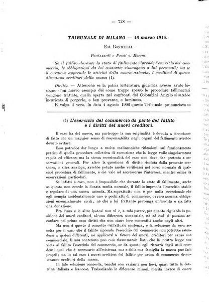 Rivista del diritto commerciale e del diritto generale delle obbligazioni