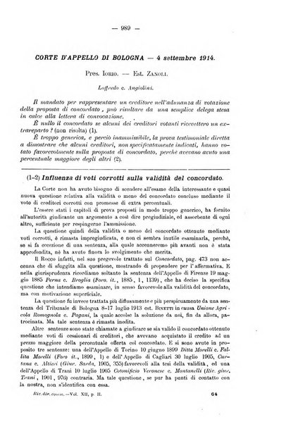 Rivista del diritto commerciale e del diritto generale delle obbligazioni