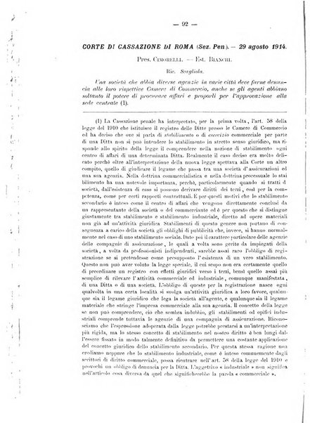 Rivista del diritto commerciale e del diritto generale delle obbligazioni