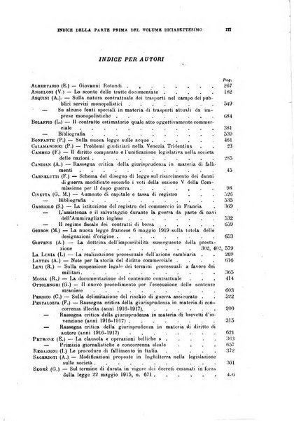 Rivista del diritto commerciale e del diritto generale delle obbligazioni