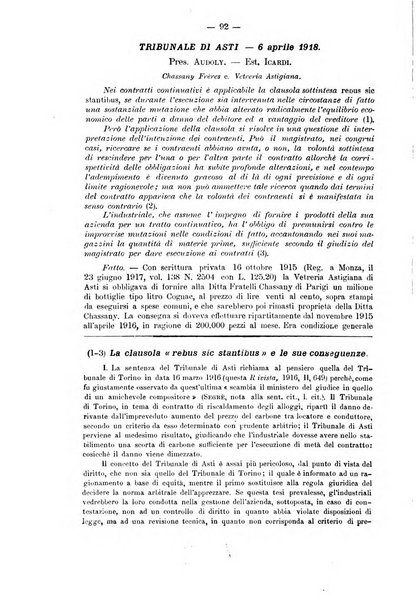 Rivista del diritto commerciale e del diritto generale delle obbligazioni