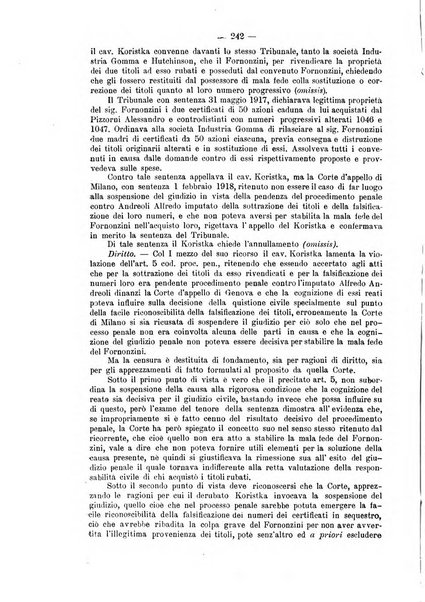 Rivista del diritto commerciale e del diritto generale delle obbligazioni