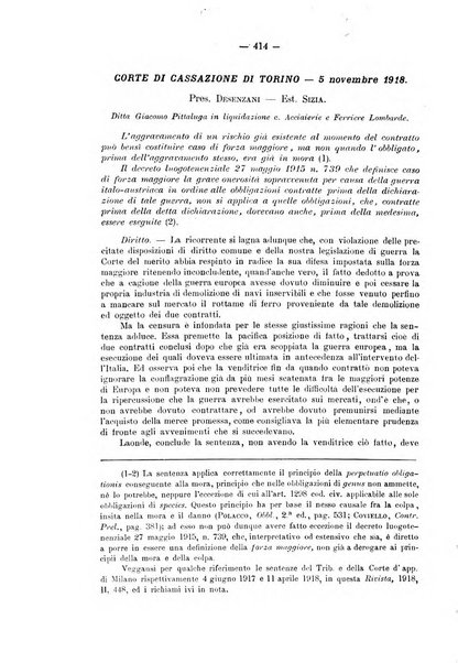 Rivista del diritto commerciale e del diritto generale delle obbligazioni