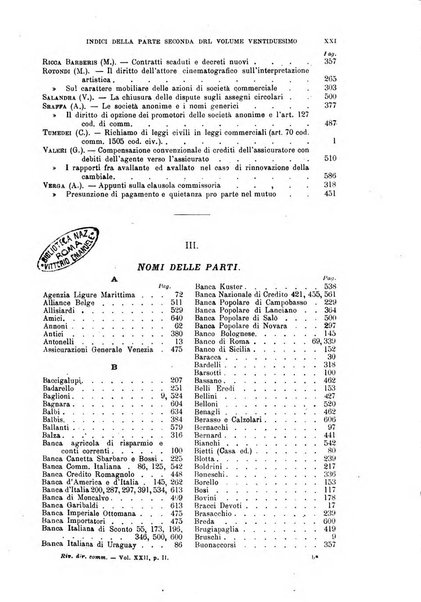 Rivista del diritto commerciale e del diritto generale delle obbligazioni