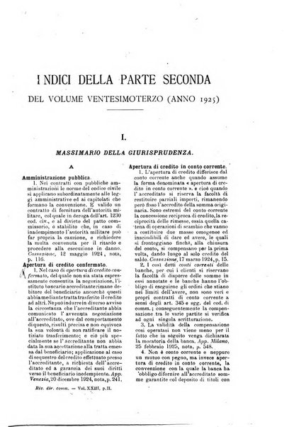 Rivista del diritto commerciale e del diritto generale delle obbligazioni