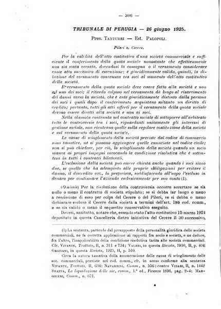 Rivista del diritto commerciale e del diritto generale delle obbligazioni