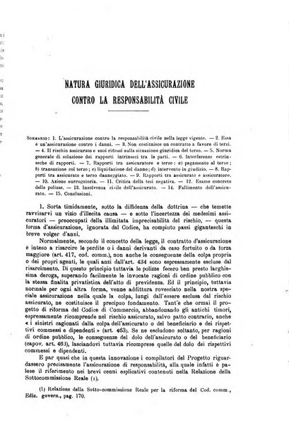 Rivista del diritto commerciale e del diritto generale delle obbligazioni