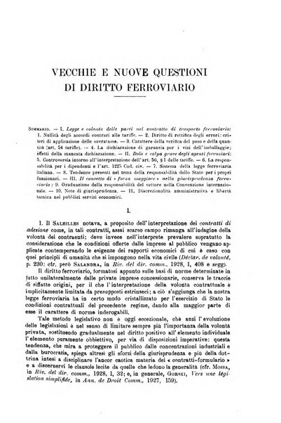 Rivista del diritto commerciale e del diritto generale delle obbligazioni