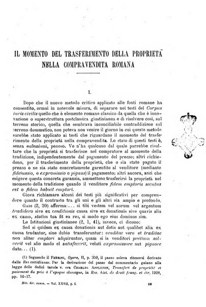 Rivista del diritto commerciale e del diritto generale delle obbligazioni