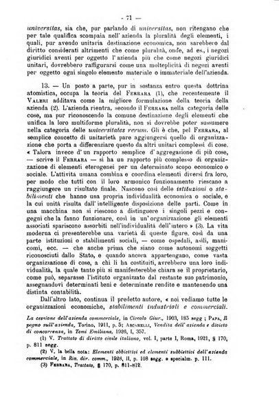 Rivista del diritto commerciale e del diritto generale delle obbligazioni