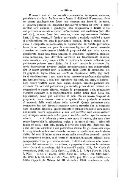 Rivista del diritto commerciale e del diritto generale delle obbligazioni