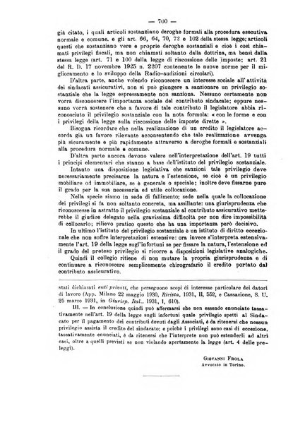 Rivista del diritto commerciale e del diritto generale delle obbligazioni