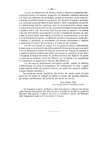 Rivista del diritto commerciale e del diritto generale delle obbligazioni