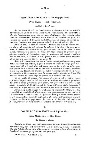 Rivista del diritto commerciale e del diritto generale delle obbligazioni