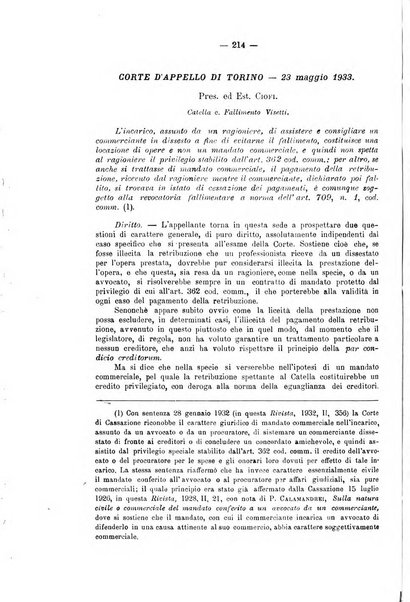 Rivista del diritto commerciale e del diritto generale delle obbligazioni