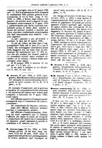 Le leggi e i decreti secondo l'ordine della inserzione nella Gazzetta ufficiale raccolta completa ed annotata della legislazione italiana