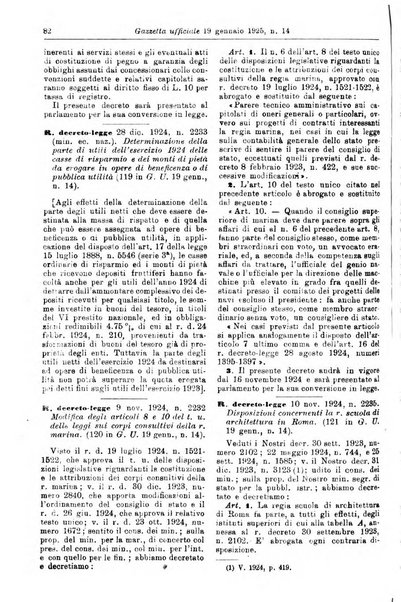 Le leggi e i decreti secondo l'ordine della inserzione nella Gazzetta ufficiale raccolta completa ed annotata della legislazione italiana