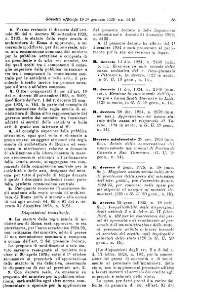 Le leggi e i decreti secondo l'ordine della inserzione nella Gazzetta ufficiale raccolta completa ed annotata della legislazione italiana