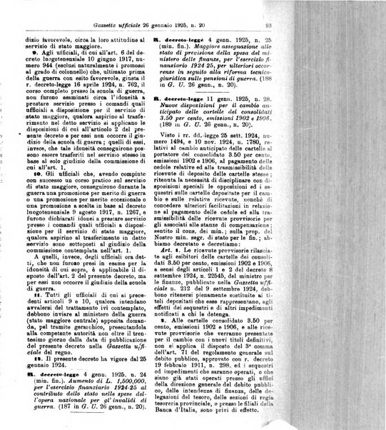 Le leggi e i decreti secondo l'ordine della inserzione nella Gazzetta ufficiale raccolta completa ed annotata della legislazione italiana