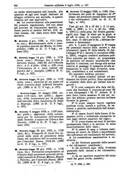Le leggi e i decreti secondo l'ordine della inserzione nella Gazzetta ufficiale raccolta completa ed annotata della legislazione italiana
