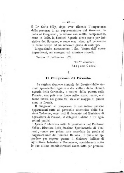 Annali del Ministero di agricoltura, industria e commercio. Parte 1: agricoltura