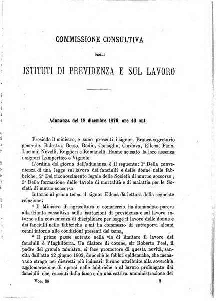 Annali del Ministero di agricoltura, industria e commercio. Parte 1: agricoltura