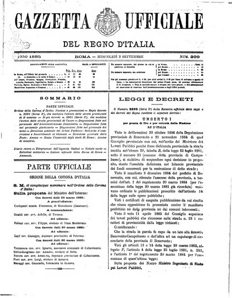 Gazzetta ufficiale della Repubblica italiana. Parte prima.