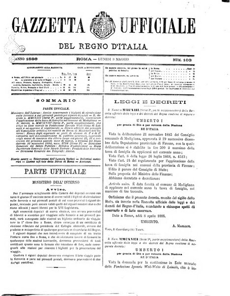 Gazzetta ufficiale della Repubblica italiana. Parte prima.