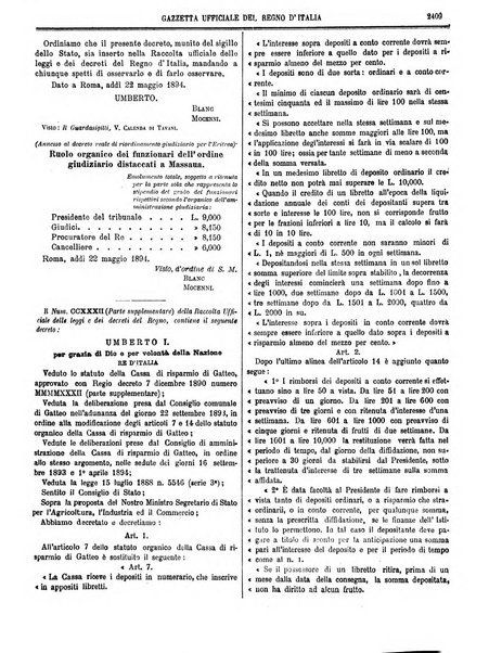 Gazzetta ufficiale della Repubblica italiana. Parte prima.