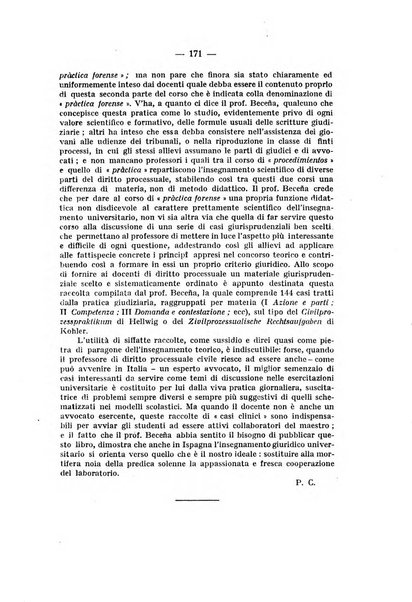 Rivista di diritto processuale civile