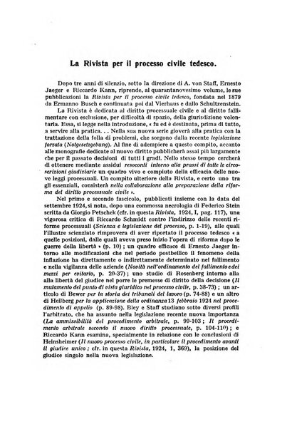 Rivista di diritto processuale civile